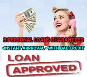 [top 3 ] - best personal loans instant approval with bad credit in 2021